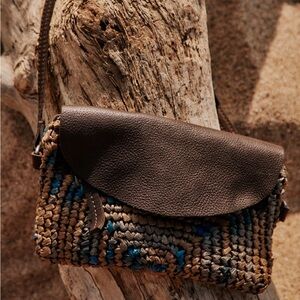 We the Free Rider Rafia crossbody bag